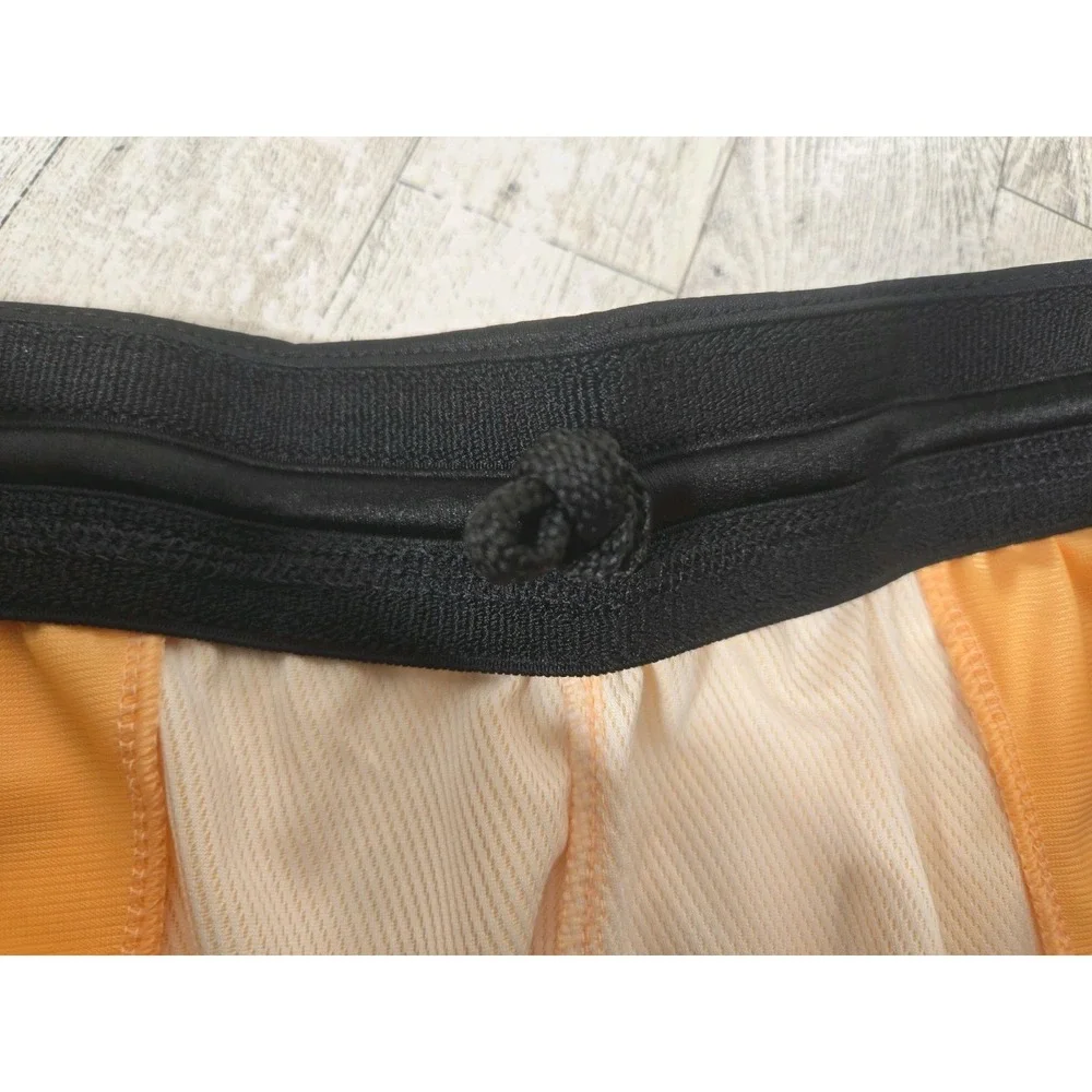 Adidas Mens Shorts MEDIUM Training Primegreen Axis KNT 3.0 Orange HN3090